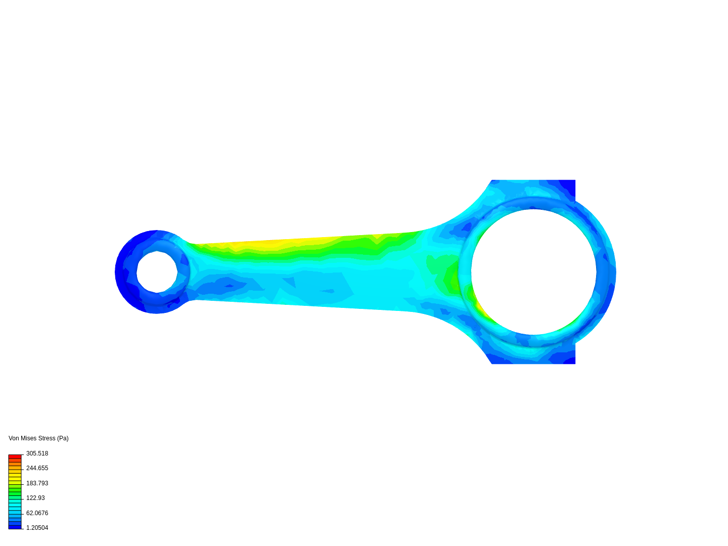 Tutorial 1: Connecting rod stress analysis image