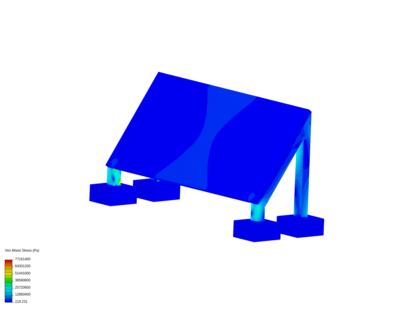 Solar panel with 16 guage thickness image