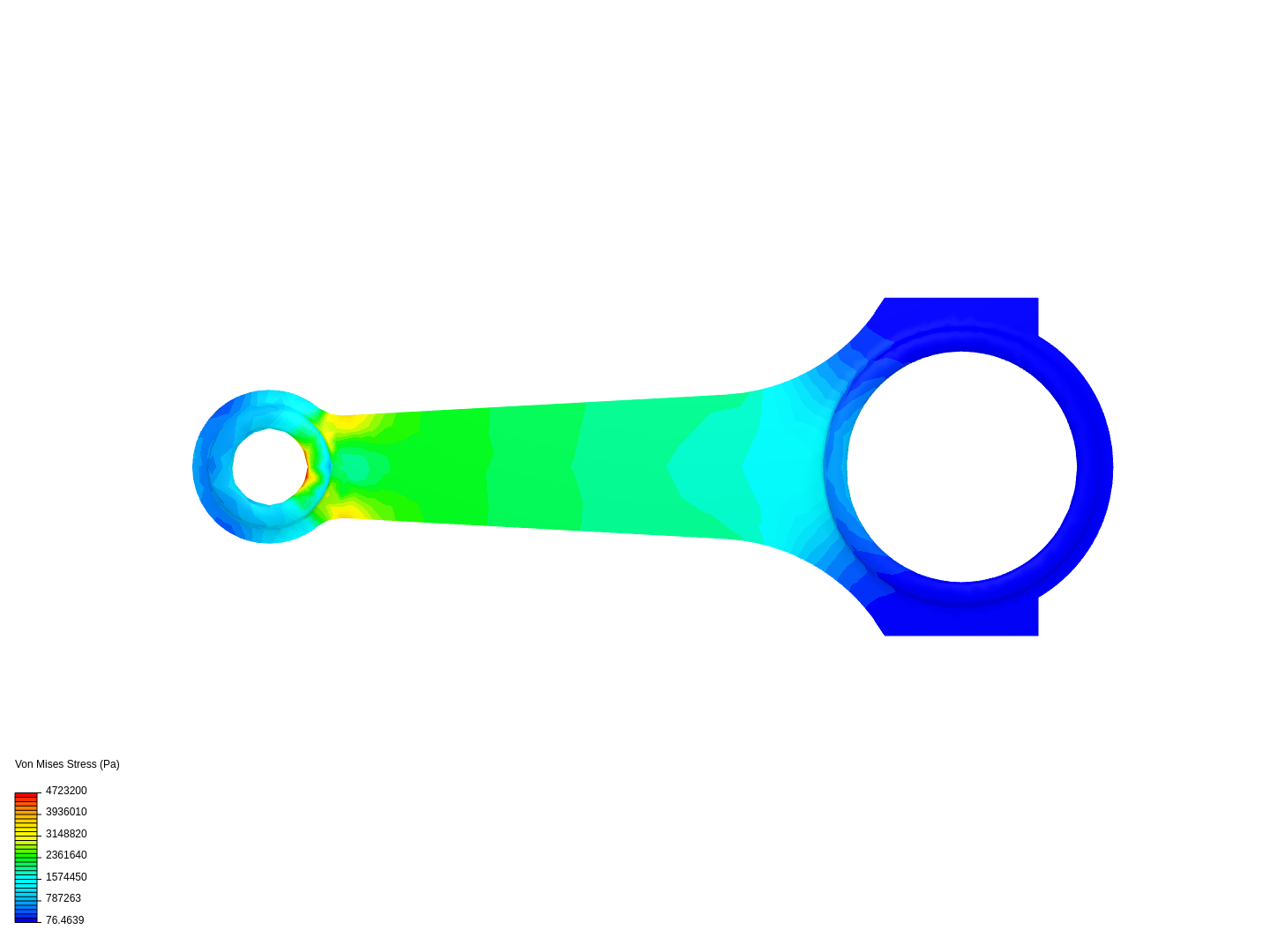 Tutorial 1: Connecting rod stress analysis image