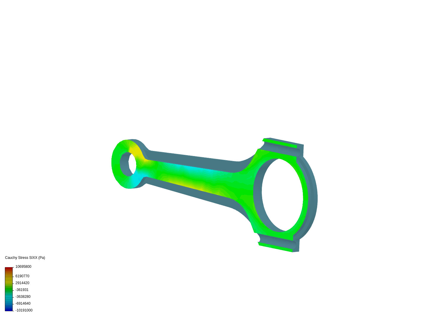 Tutorial 1: Connecting rod stress analysis image