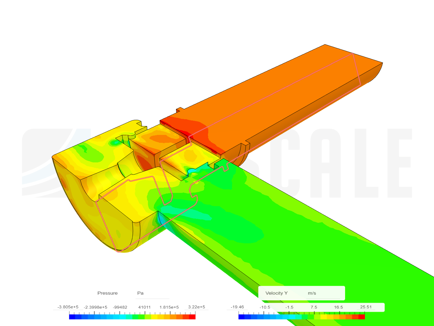 non return valve simulation image