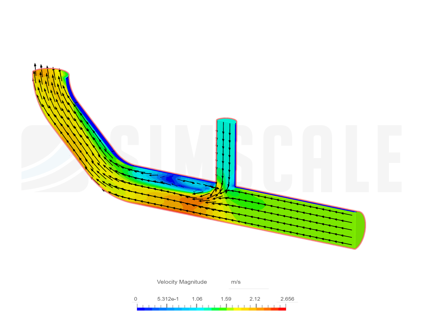 Tutorial 2: Pipe junction flow image