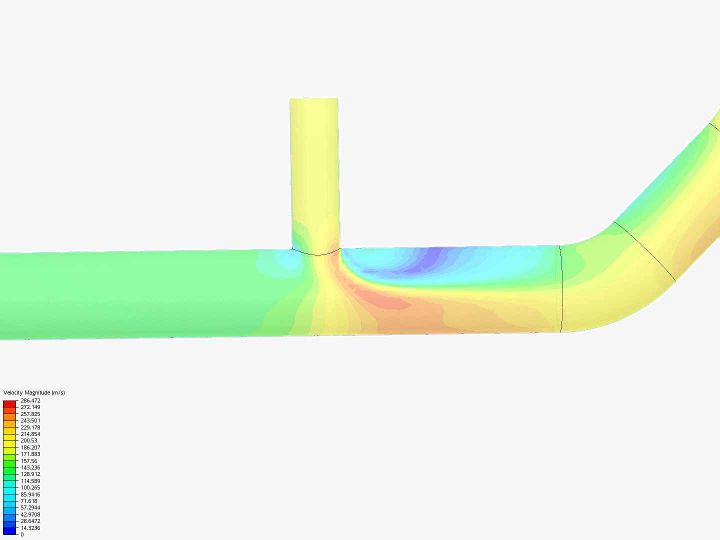 Tutorial 2: Pipe junction flow image