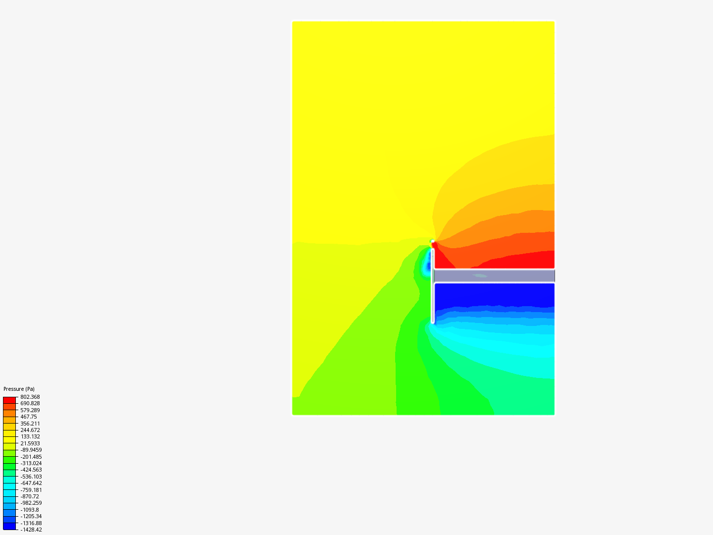 Wing profile with end plate image