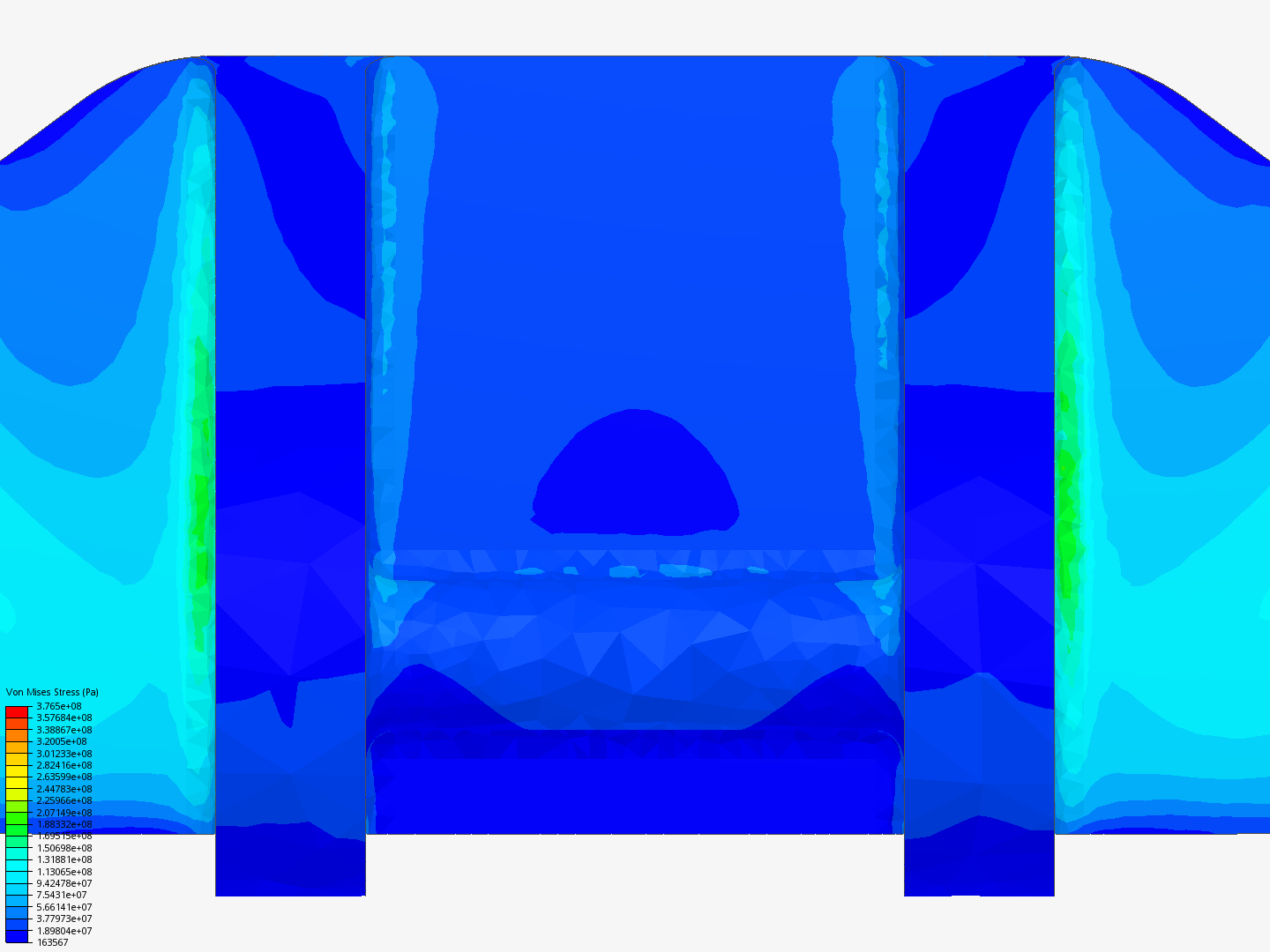 Bracket Static Simulation image