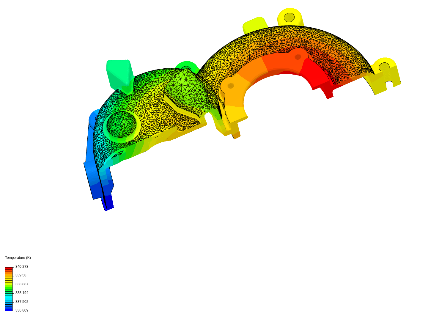 Tutorial: Thermal Analysis of a Differential Casing image