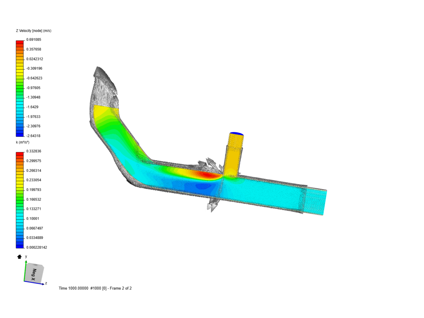 Tutorial 2: Pipe junction flow image