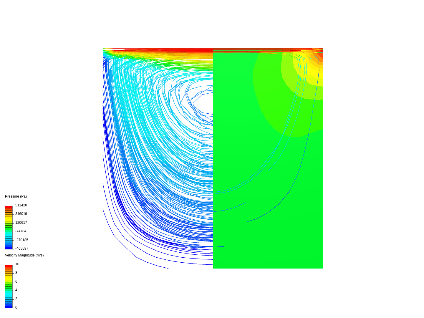 Lid-driven cavity case image