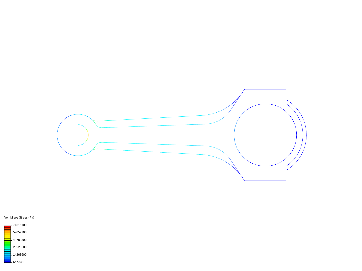 Tutorial 1: Connecting rod stress analysis image