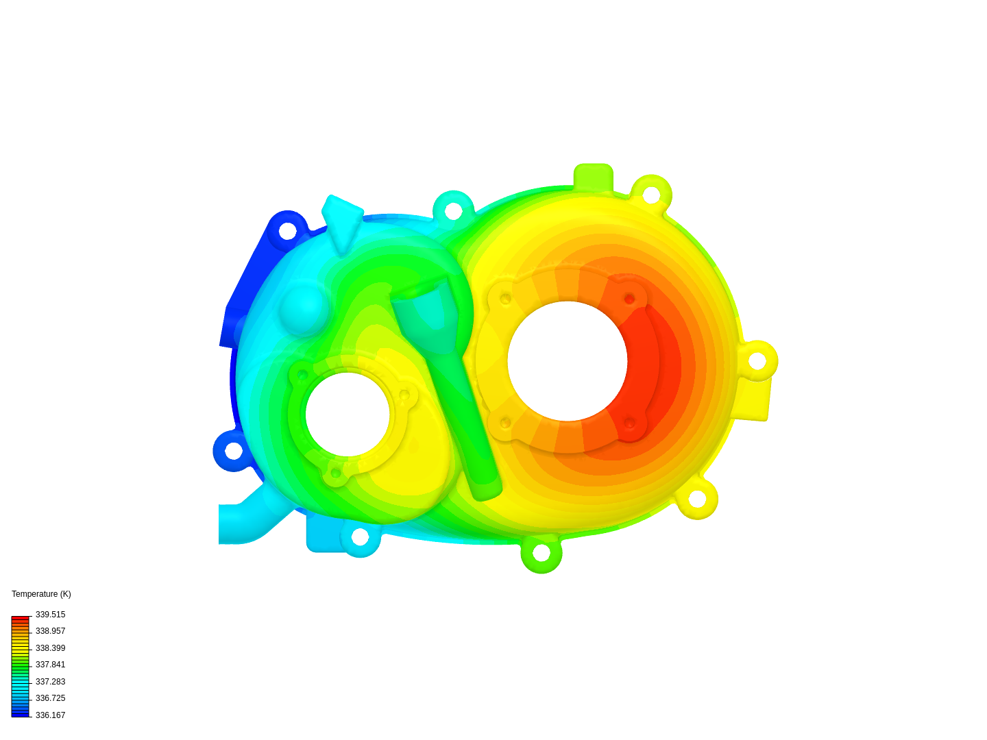 Tutorial: Thermal Analysis of a Differential Casing image