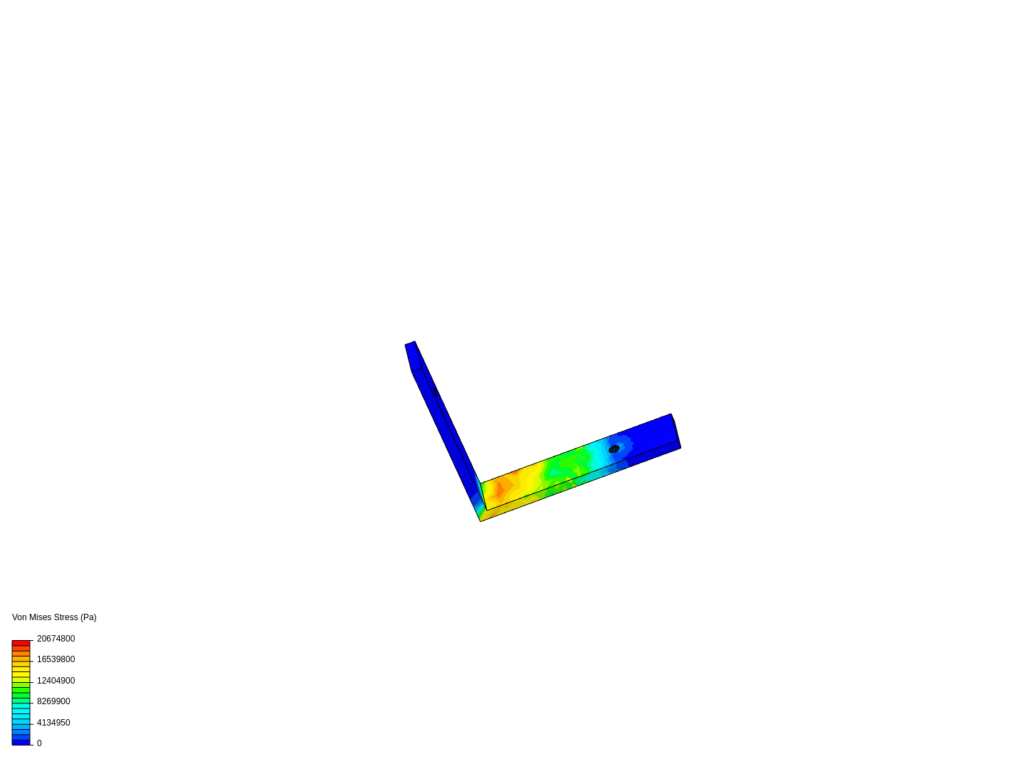 L shaped bracket image