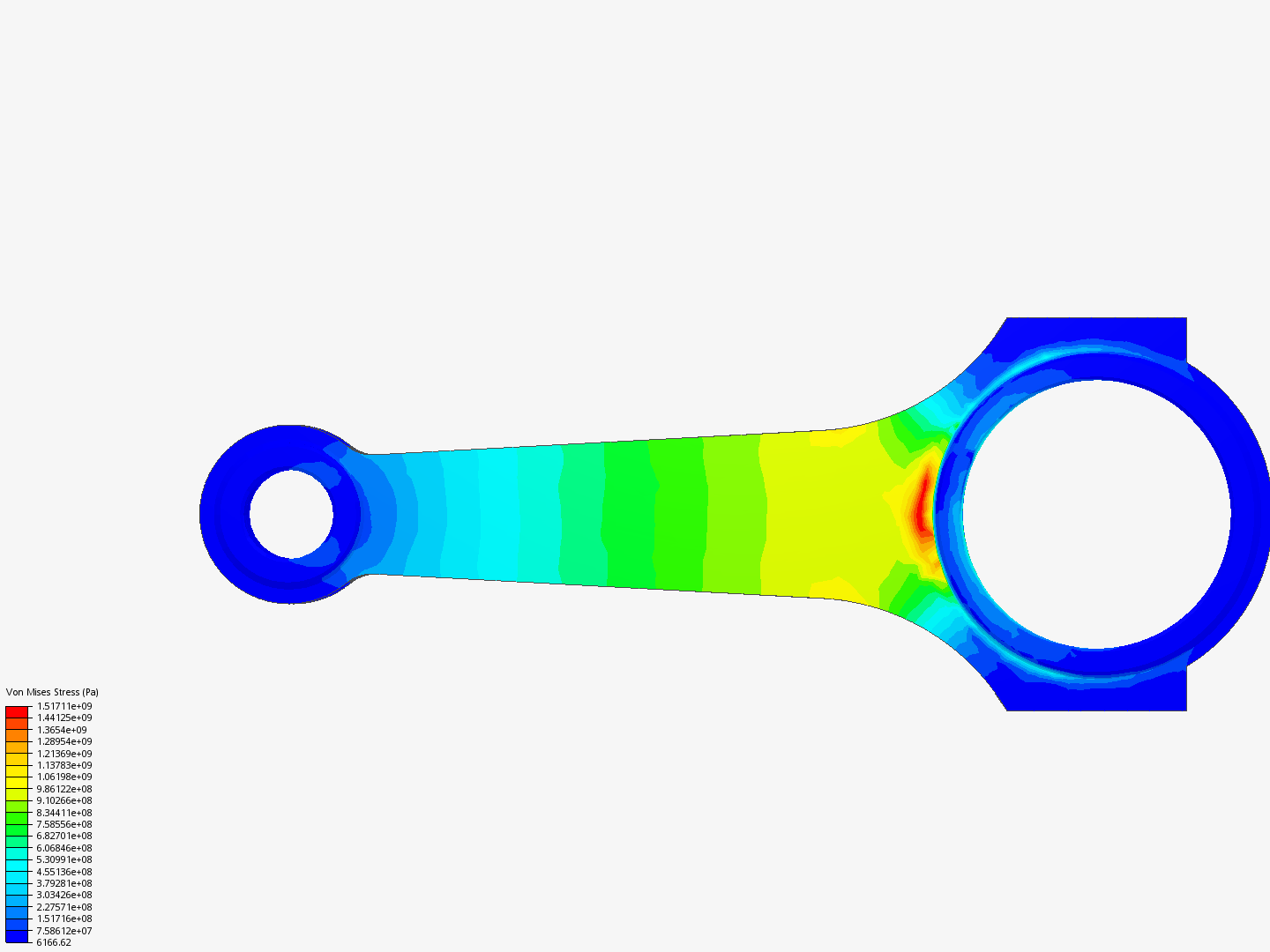 Tutorial 1: Connecting rod stress analysis image