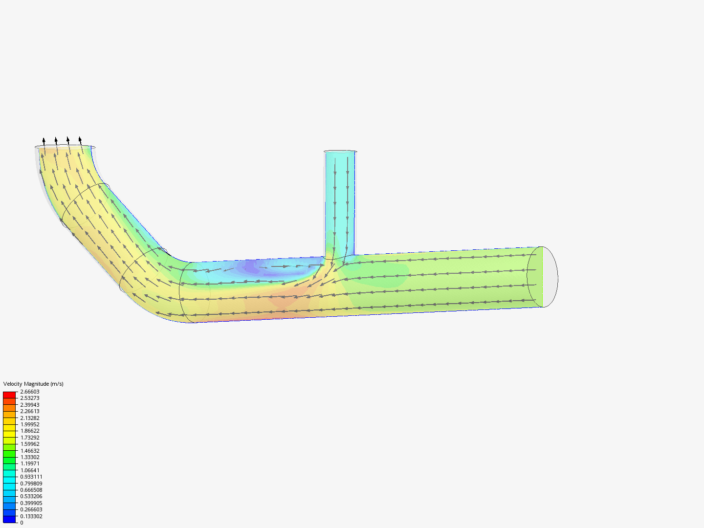 Tutorial 2: Pipe junction flow image