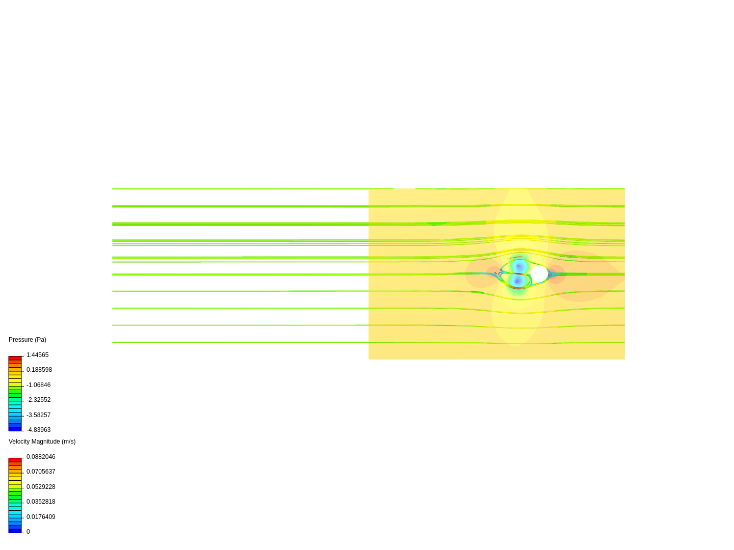 2D Cylinder transient image