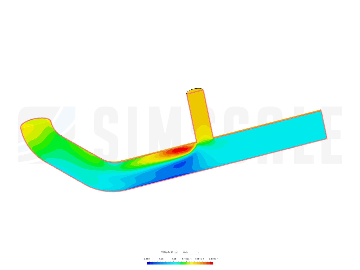 Tutorial 2: Pipe junction flow image