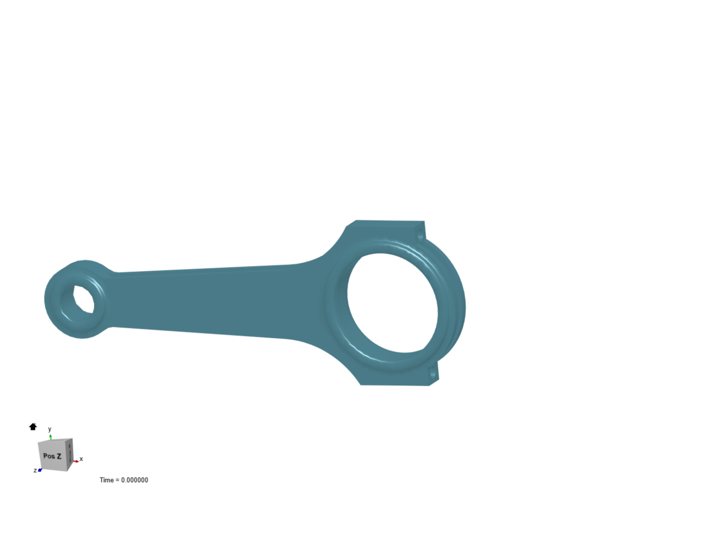 Tutorial 1: Connecting rod stress analysis image