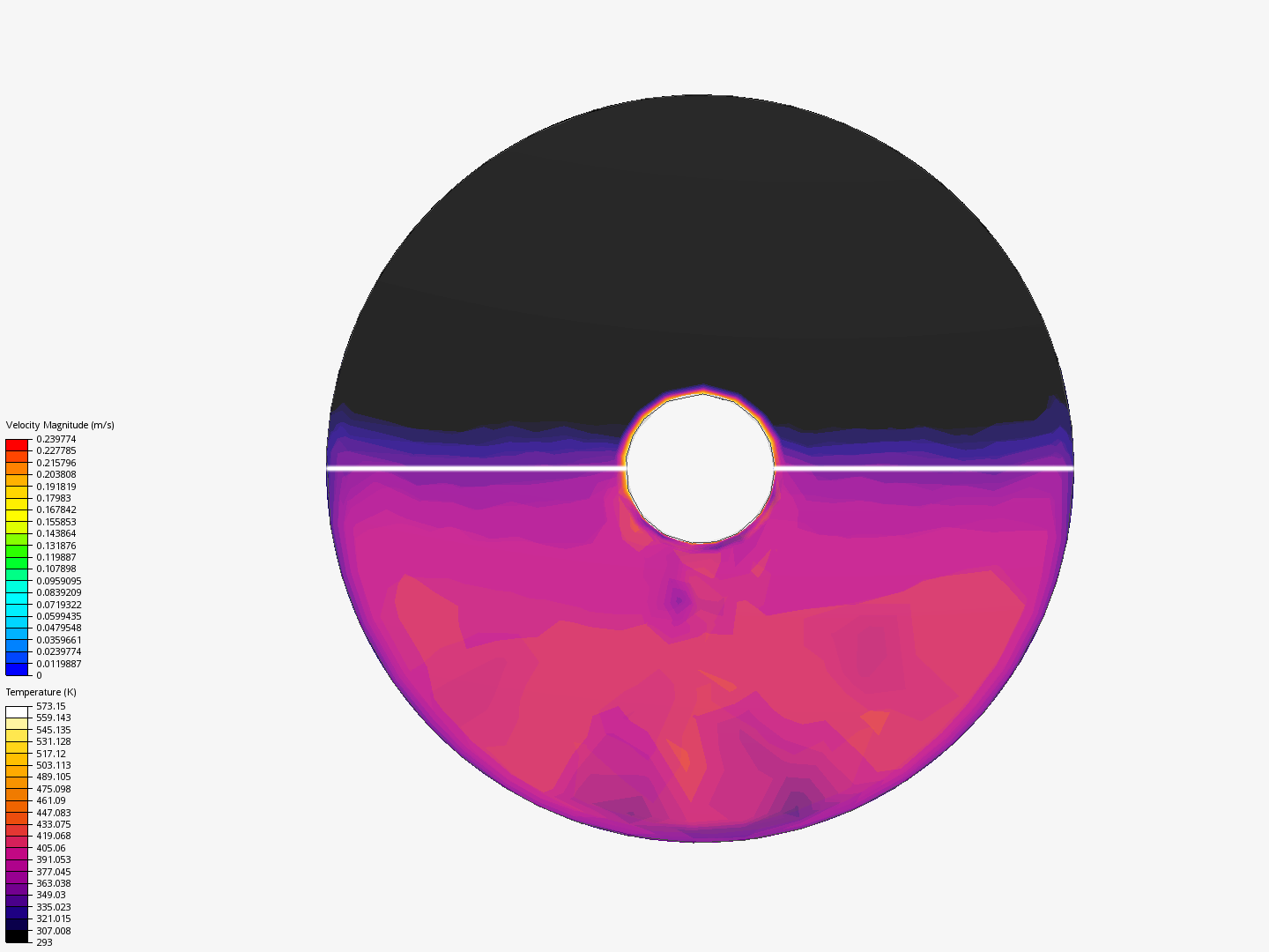 Heating rod inside a Tube image