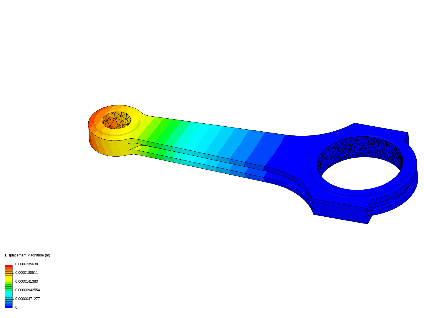 Tutorial 1: Connecting rod stress analysis image