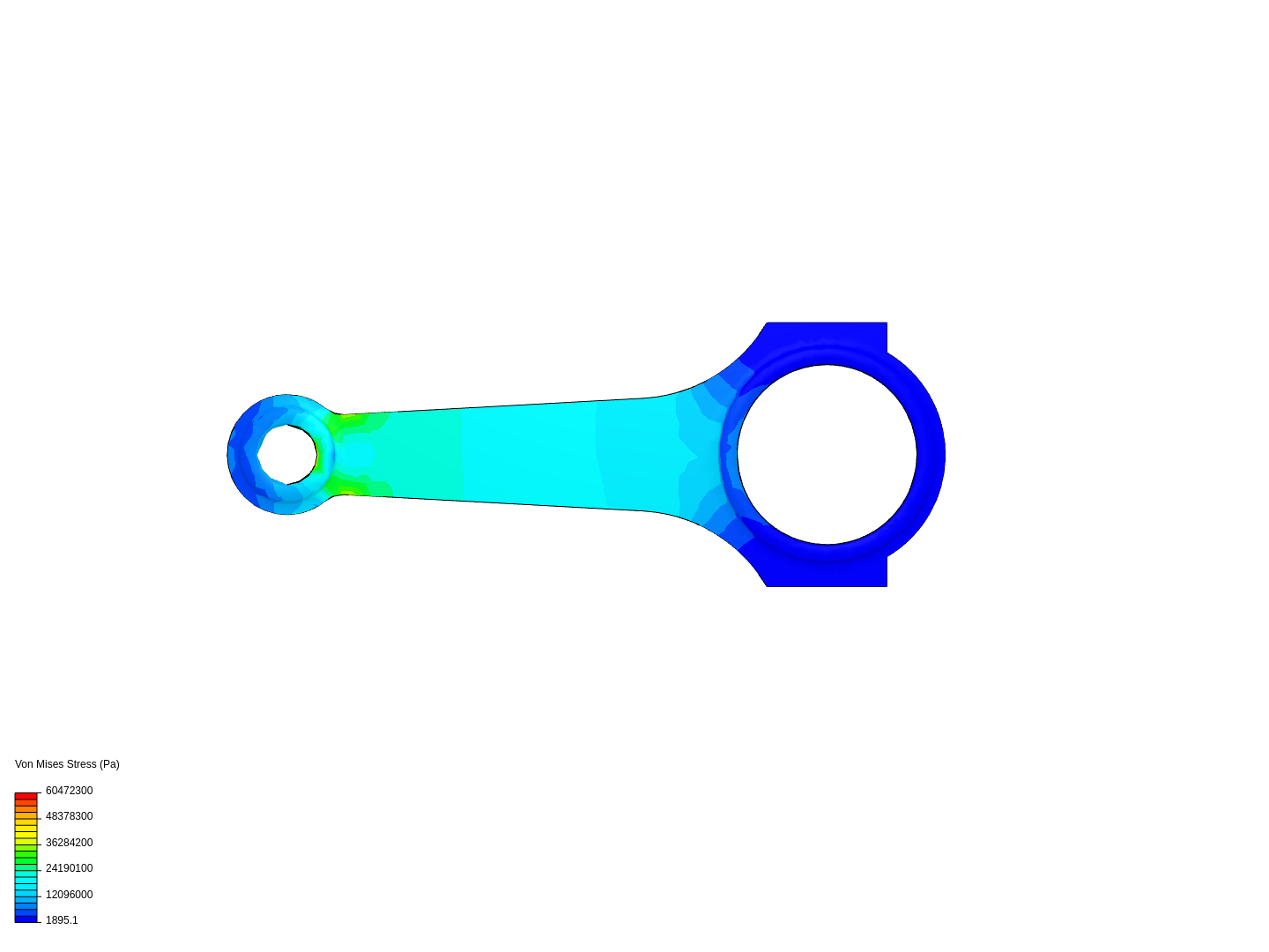 Tutorial 1: Connecting rod stress analysis image