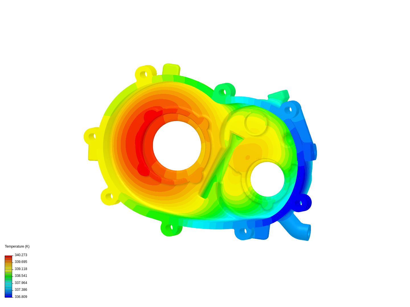 Tutorial: Thermal Analysis of a Differential Casing image