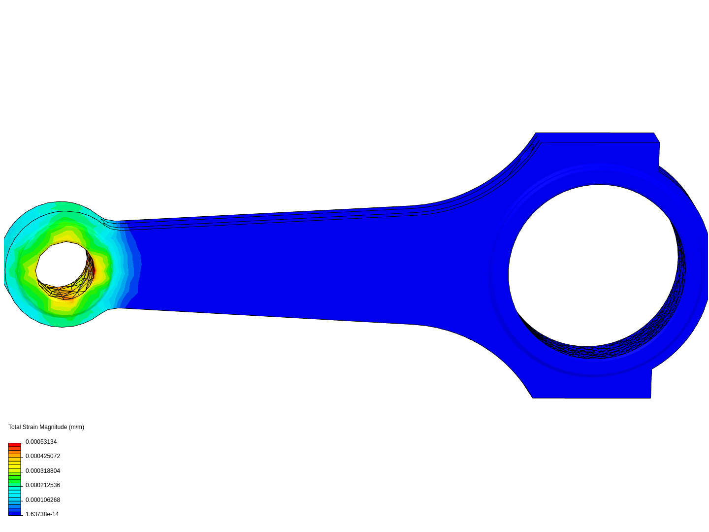 Tutorial 1: Connecting rod stress analysis image