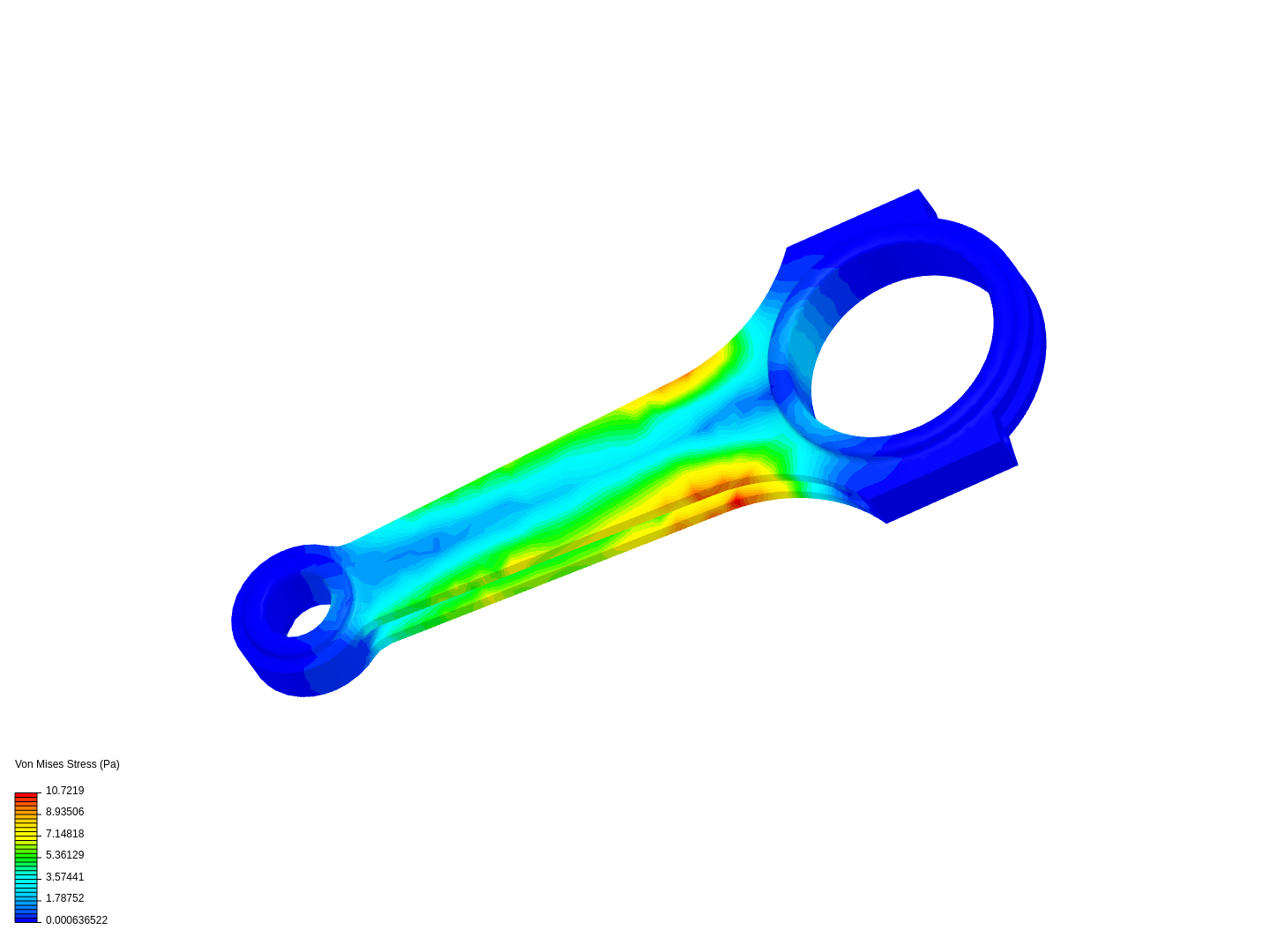 Tutorial 1: Connecting rod stress analysis image