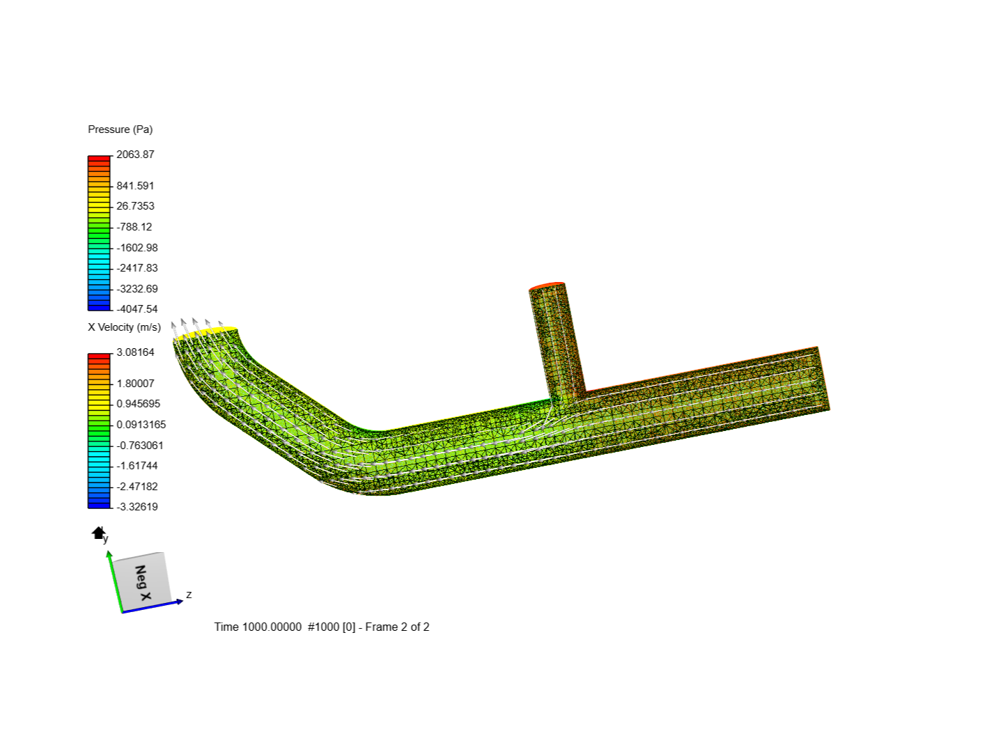 Tutorial 2: Pipe junction flow image