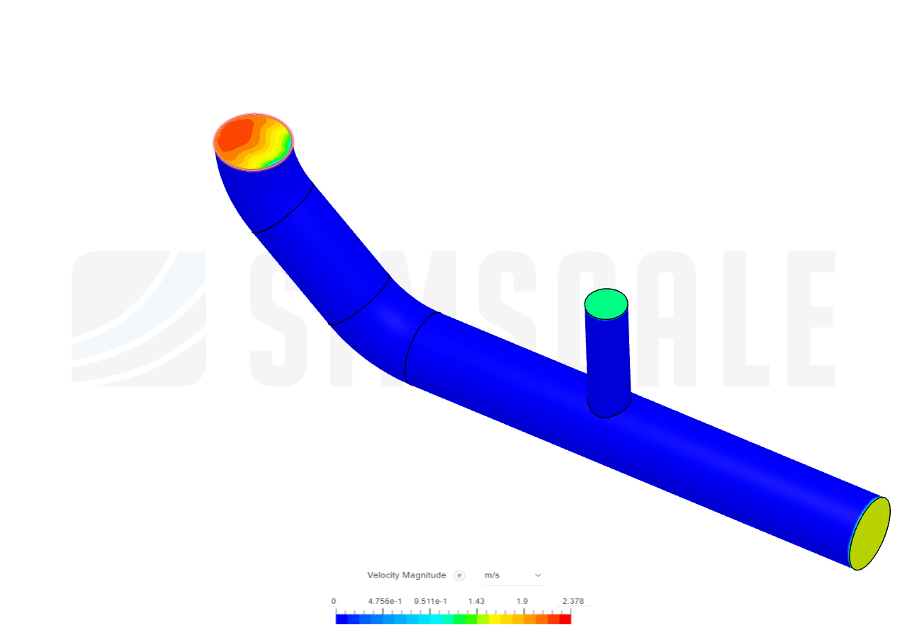 Tutorial: Pipe junction flow image