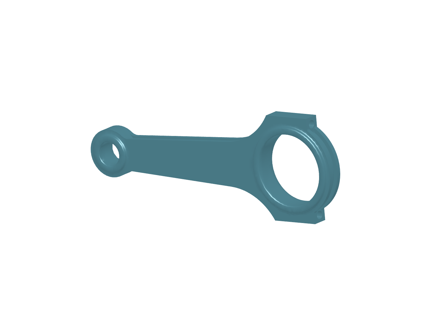 Tutorial 1: Connecting rod stress analysis image