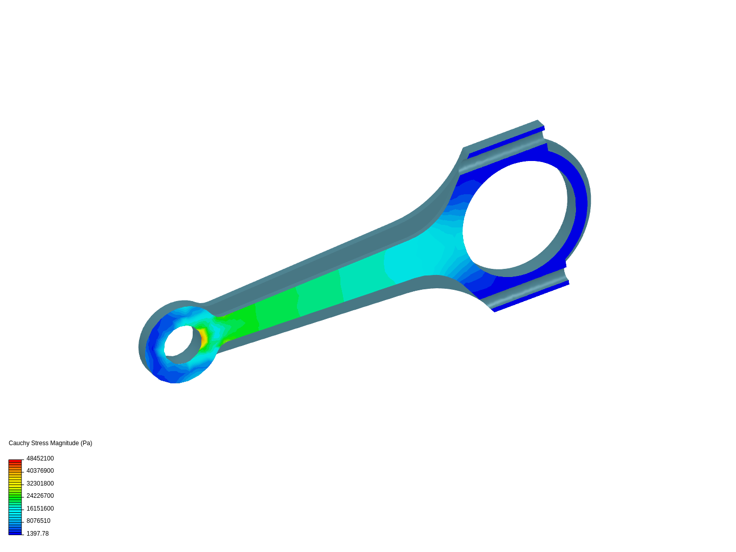 Tutorial 1: Connecting rod stress analysis image