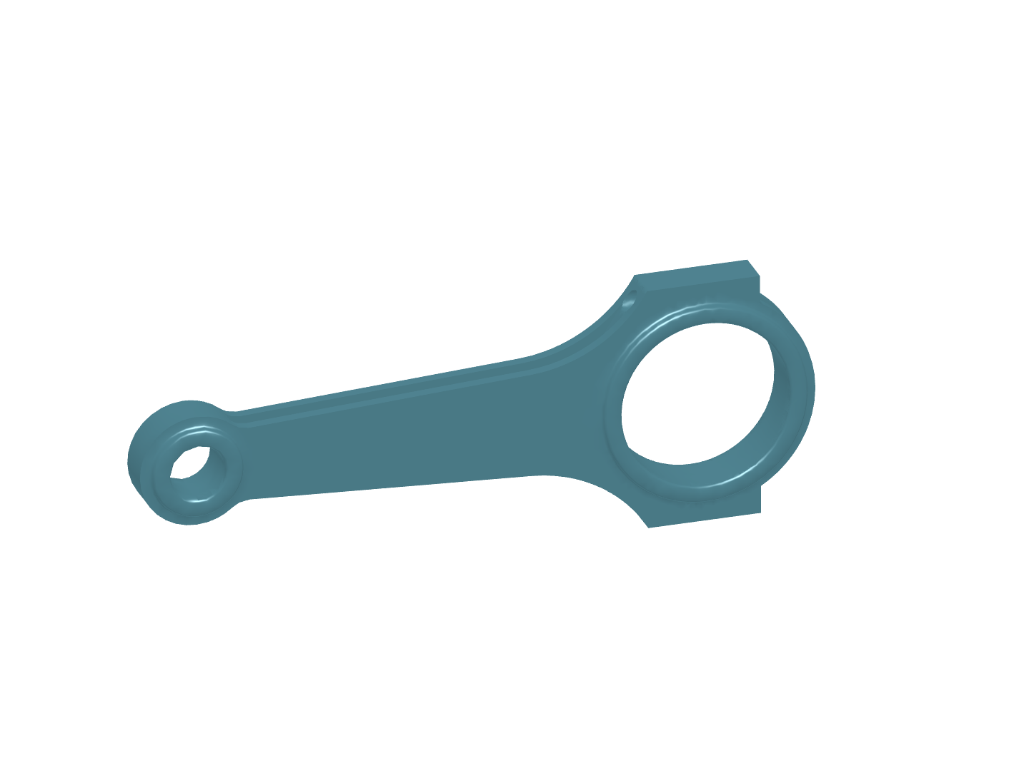 Tutorial 1: Connecting rod stress analysis image