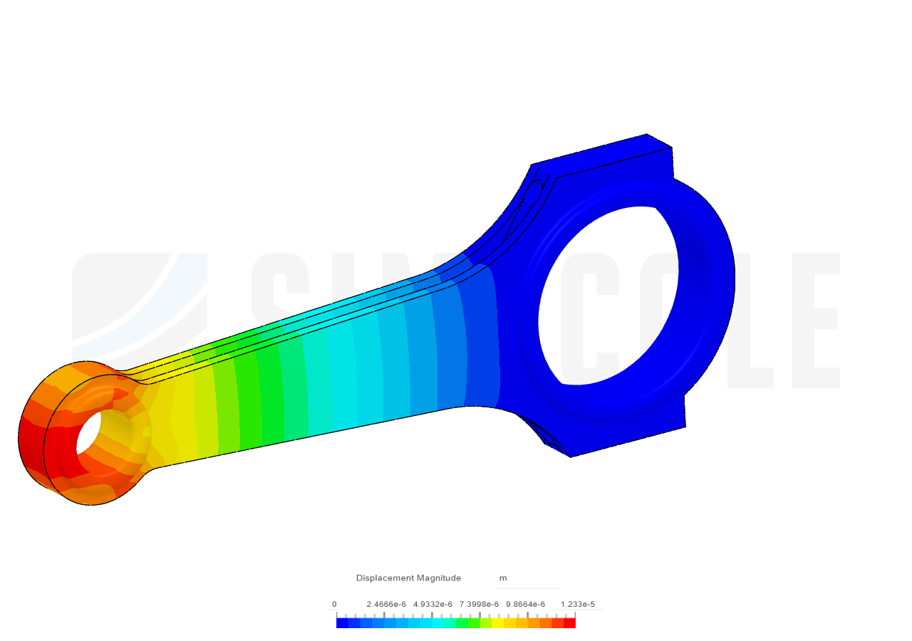 Tutorial 1: Connecting rod stress analysis image