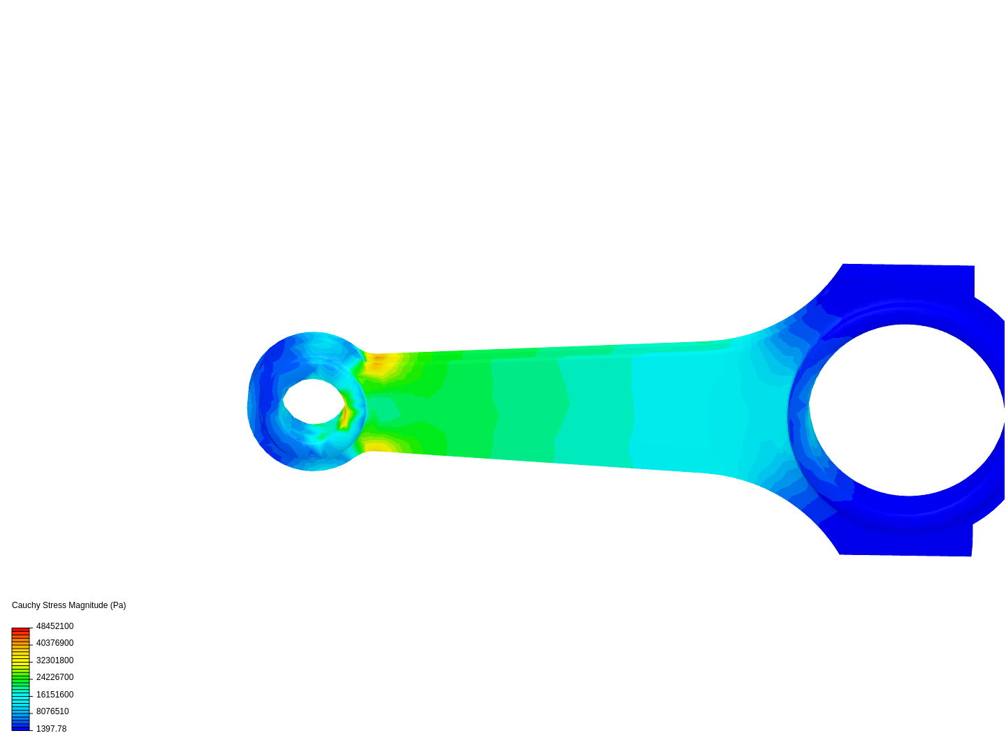 Tutorial 1: Connecting rod stress analysis image