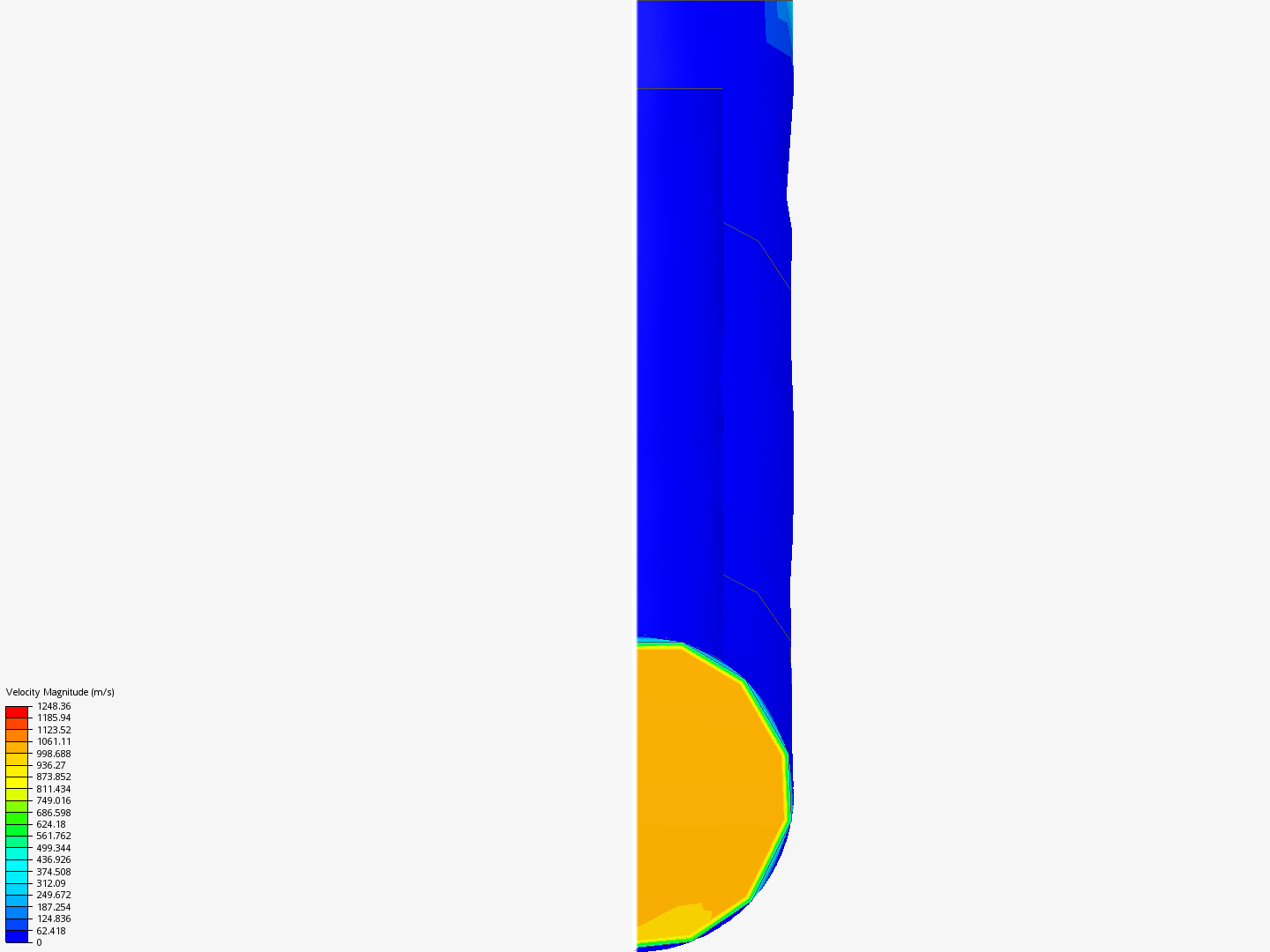 Pipe junction air flow image