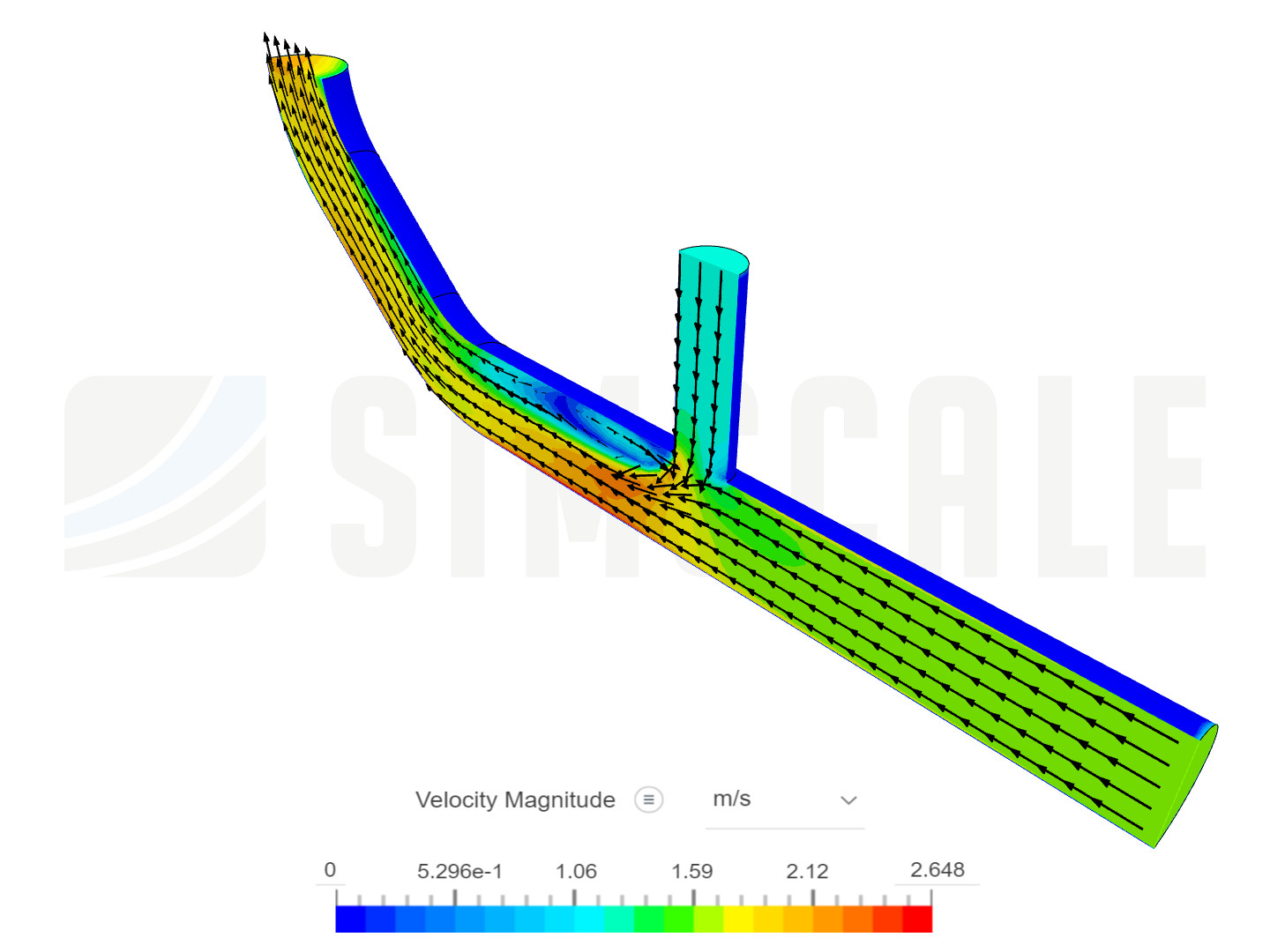 Tutorial 2: Pipe junction flow image