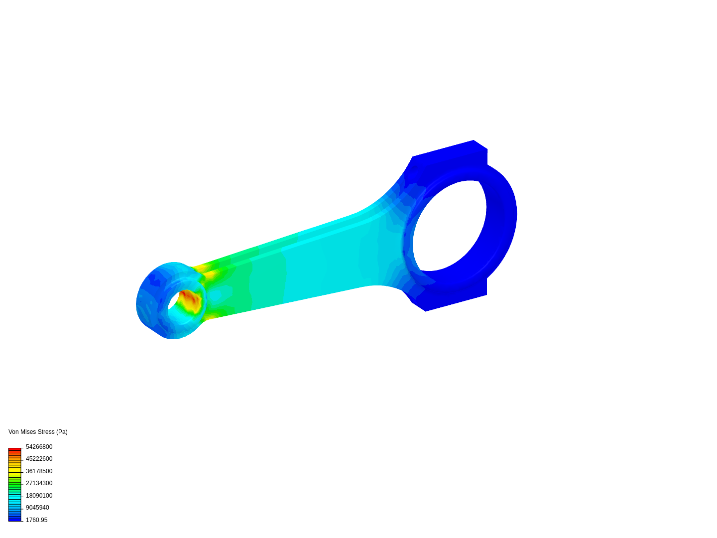 Tutorial 1: Connecting rod stress analysis image