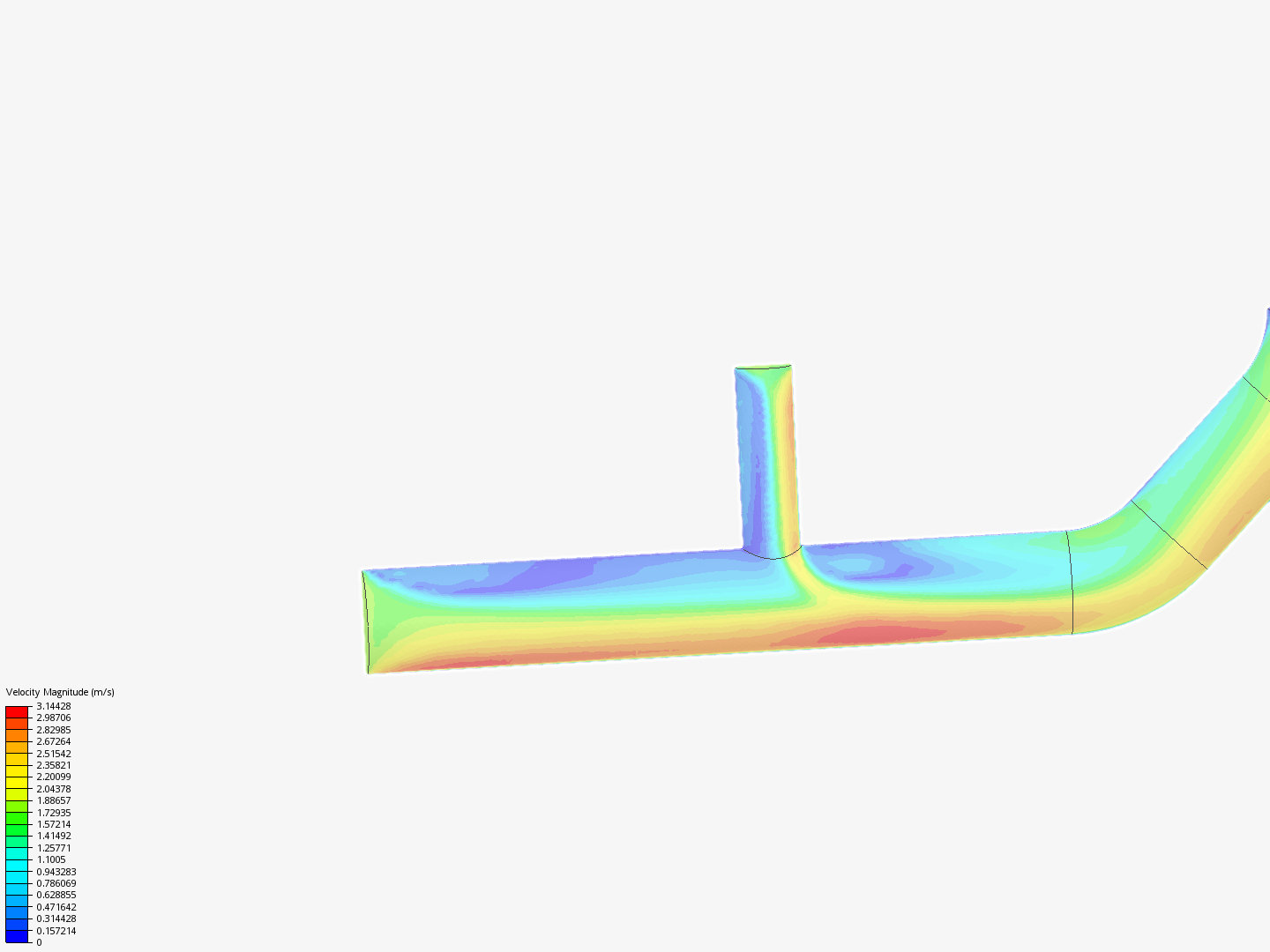 Tutorial 2: Pipe junction flow image