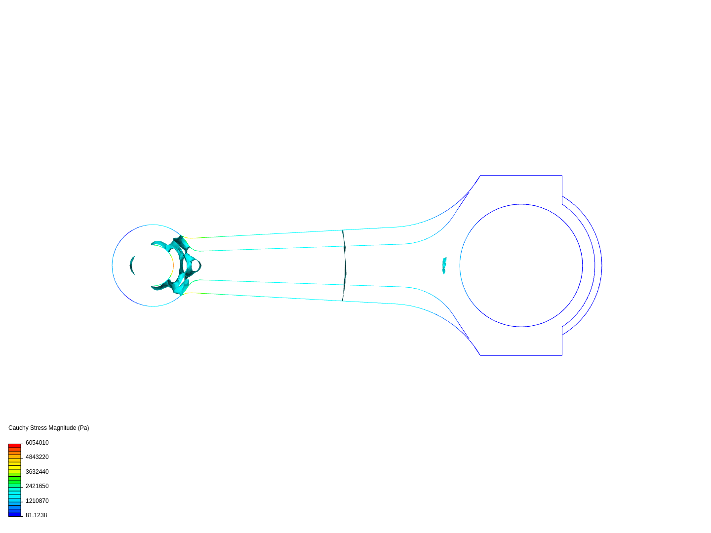 Tutorial-01: Connecting rod stress analysis image