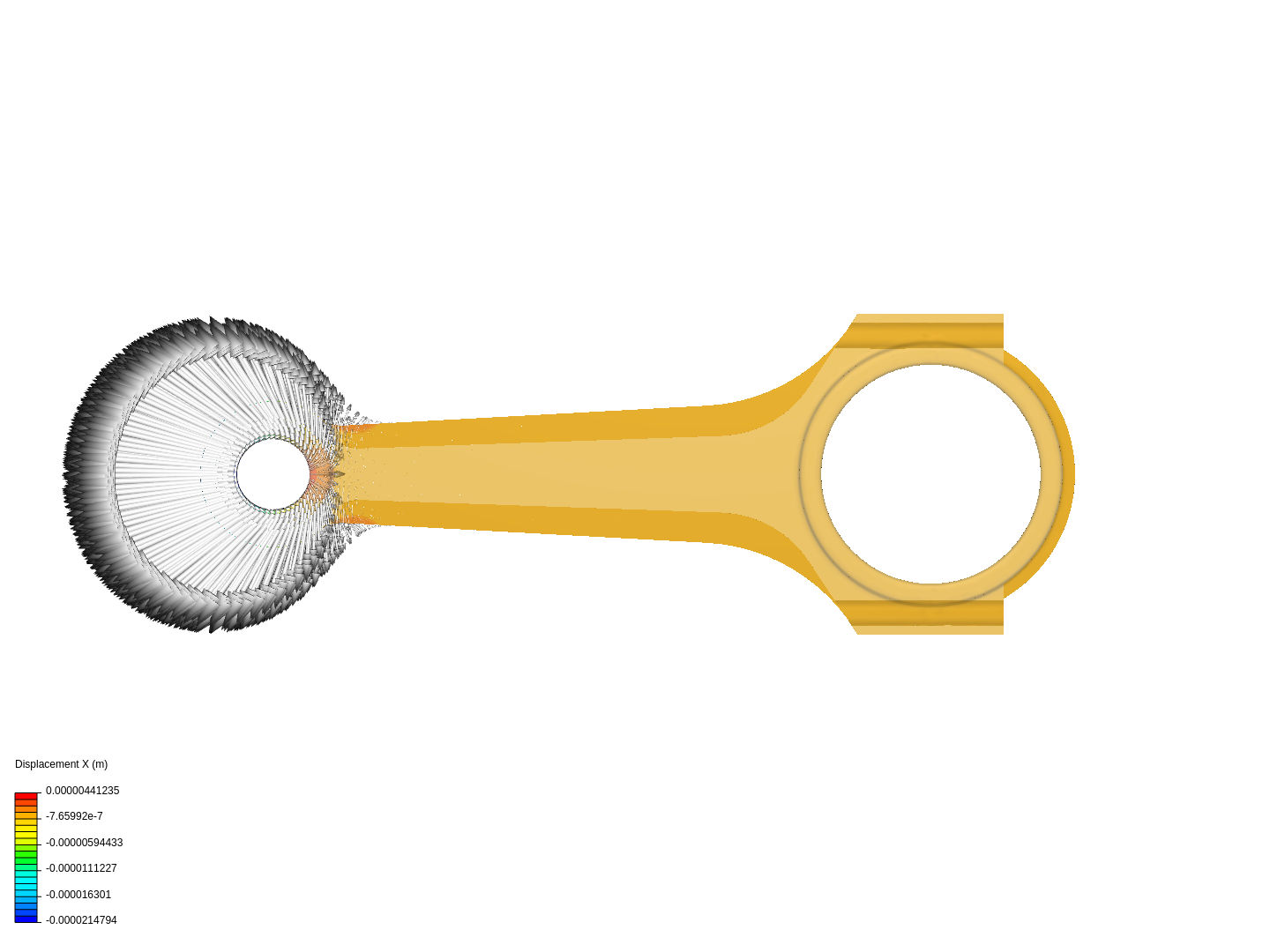 Tutorial 1: Connecting rod stress analysis image