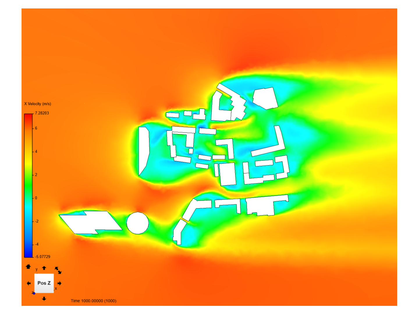 Lund Simulation_West_CAD scale image