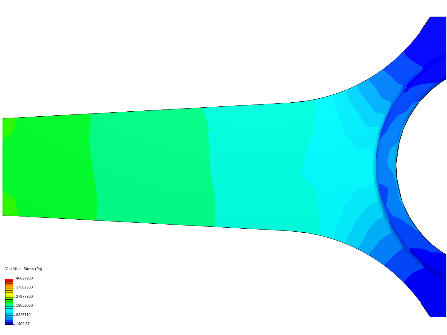 Tutorial 1: Connecting rod stress analysis image