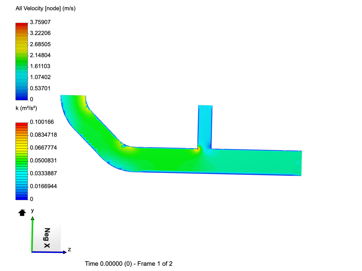 Tutorial 2: Pipe junction flow image