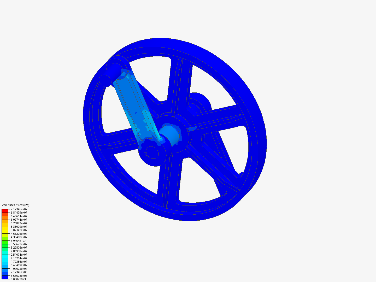 Simulation of a Crank Assembly - Copy image