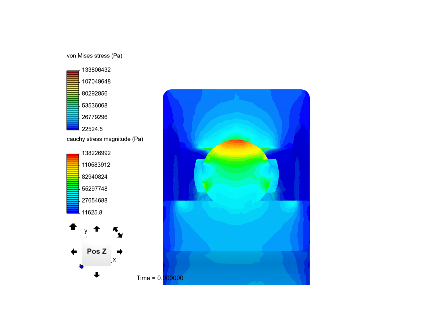 Ball Bearing - Static Simulation image