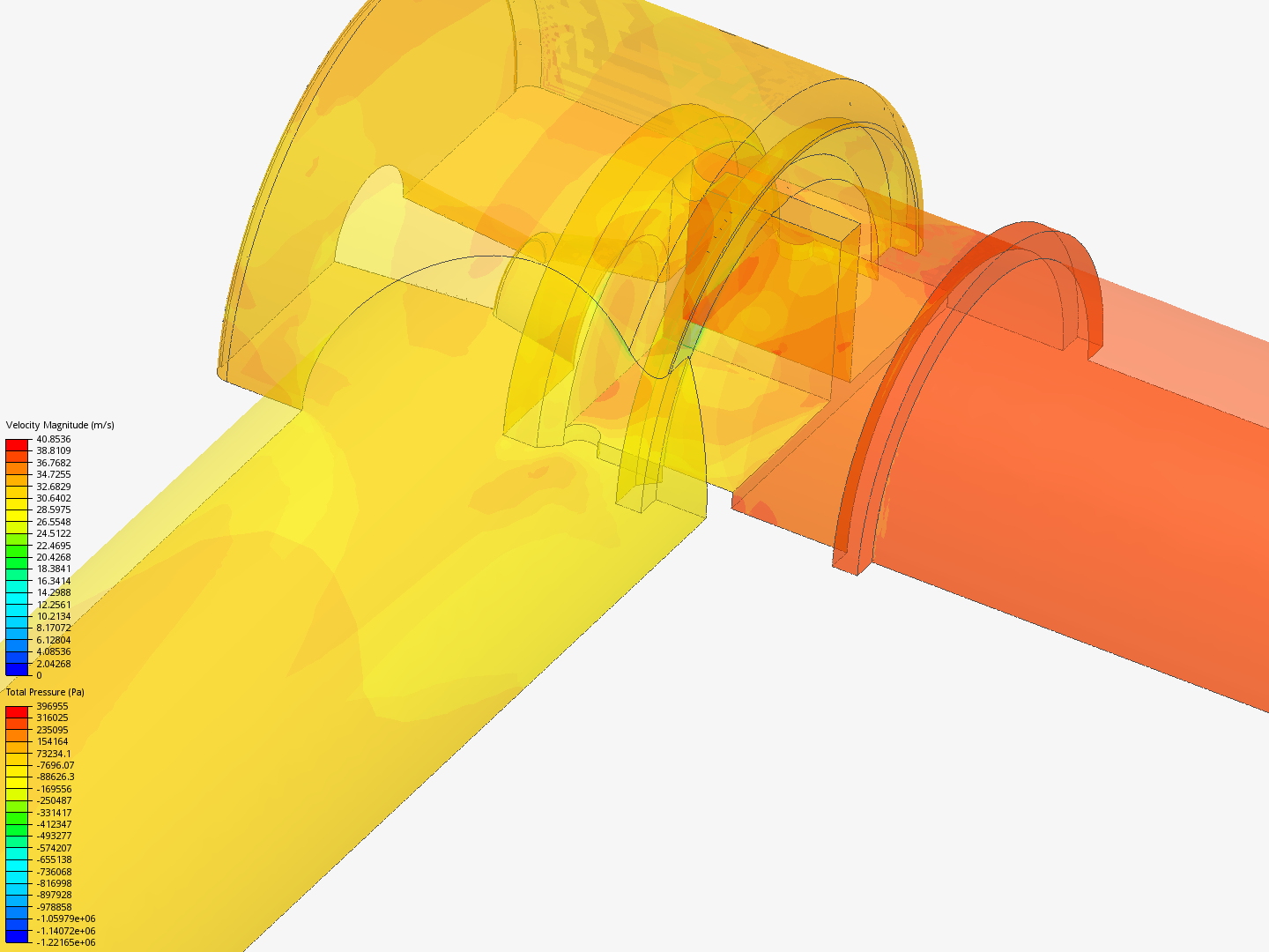 Tutorial: Fluid Flow Through a Valve image