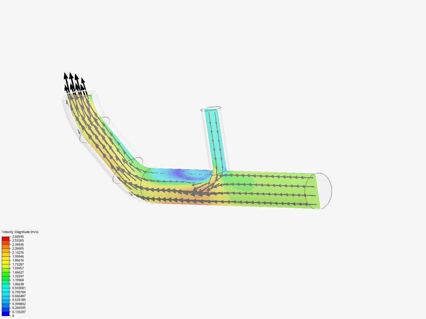 Tutorial 2: Pipe junction flow image