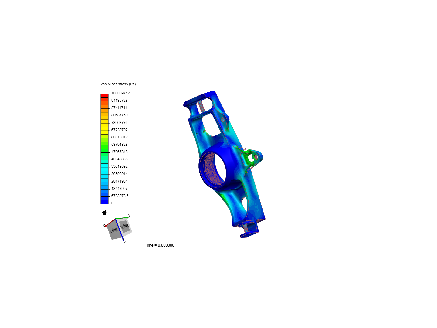 Front upright assembly image