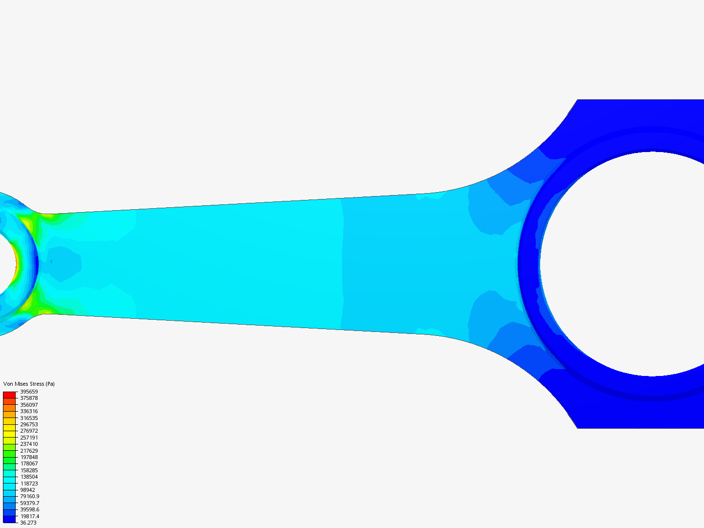 Tutorial 1: Connecting rod stress analysis image