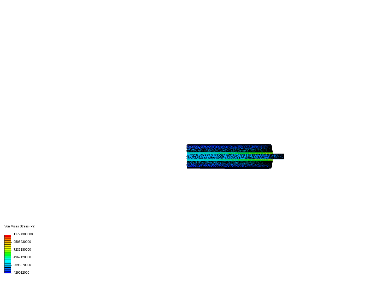 BSR analysis for deflection image