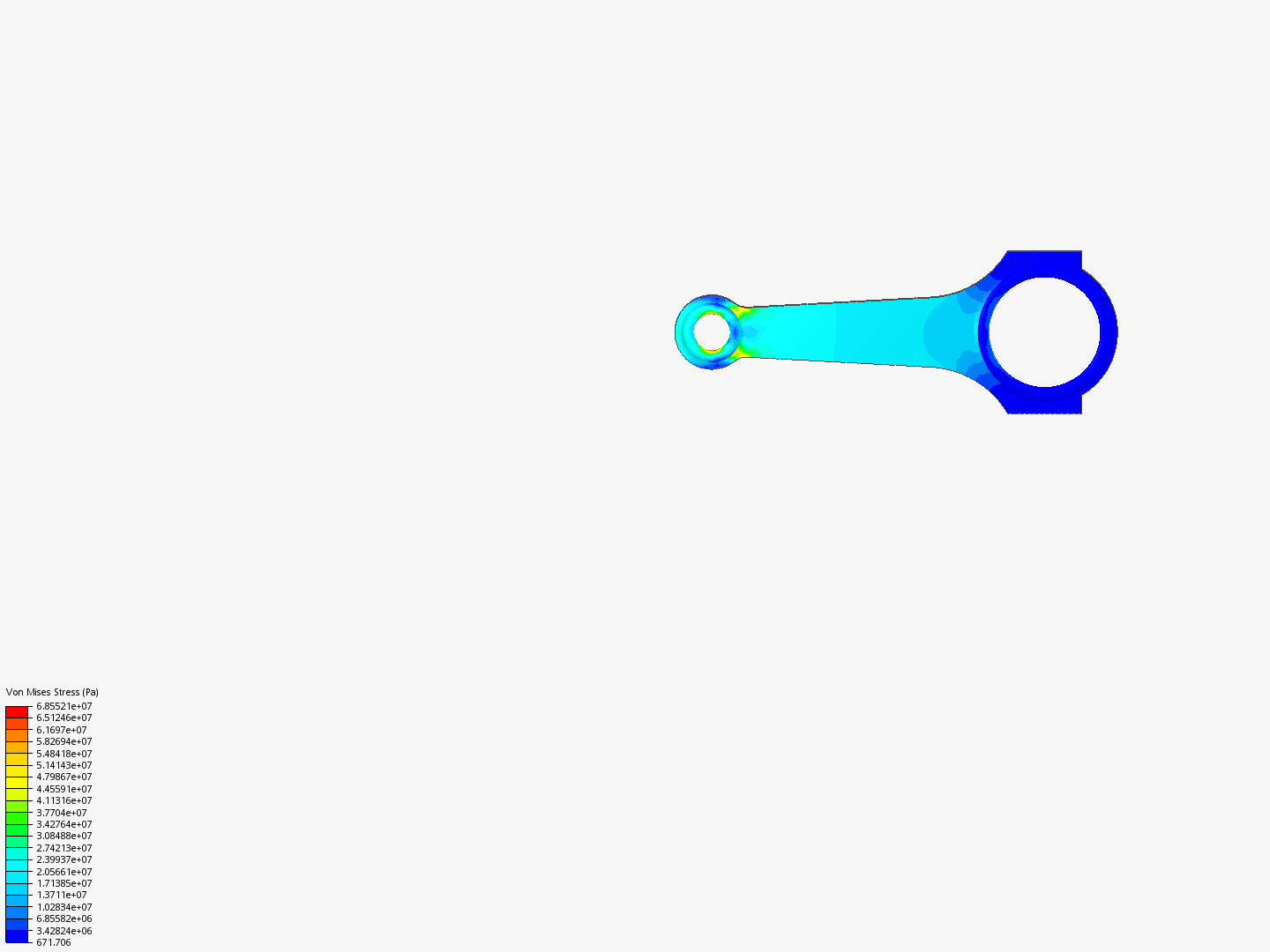 Tutorial 1: Connecting rod stress analysis image